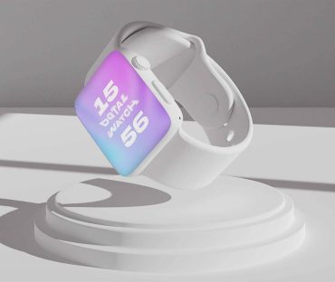 Design Apple Watch - Montre - - Blanche - DGtal Views